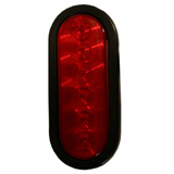 Blazer B999R Stop/Tail/Turn Light Replacement Lens 4-Inch Universal 
