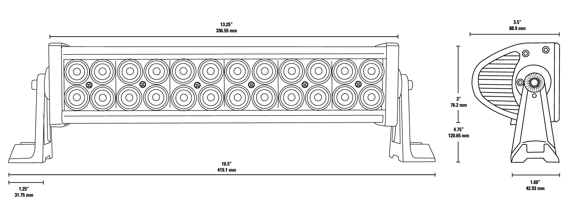 3 Row Led Light Bar Wiring Diagram For 42 In