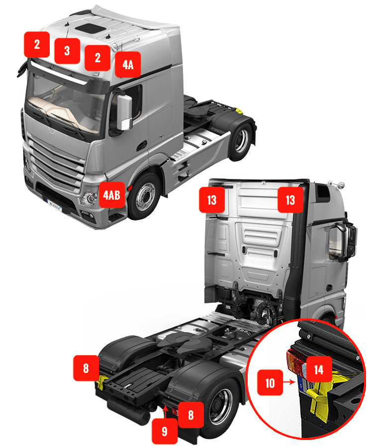 Semi Cab Truck 2021