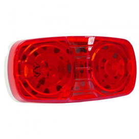 Red Side Marker Light Blazer B480R Oblong Clearance 