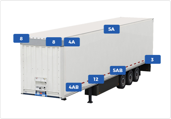 Semi Trailer Front