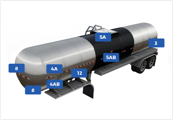 Tanker Trailer Front